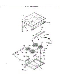 05 - Section5 parts for Ge Range JB576GR5WH from AppliancePartsPros.com