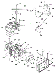 04 - Section4 parts for Ge Range JB578GP1 from AppliancePartsPros.com