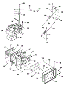 04 - Section4 parts for Ge Range JB578GP2 from AppliancePartsPros.com