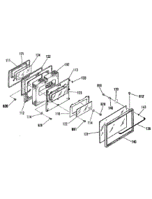 04 - Section4 parts for Ge Range JB579GR1 from AppliancePartsPros.com