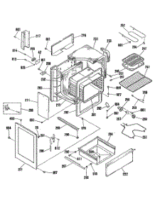 03 - Section3 parts for Ge Range JB579GR4WH from AppliancePartsPros.com