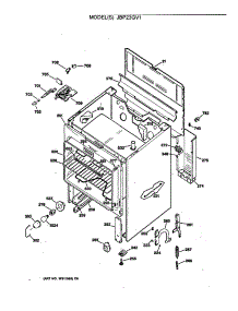 03 - Section3 parts for Ge Range JBP23GV1 from AppliancePartsPros.com