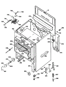 03 - Section3 parts for Ge Range JBP26WT1 from AppliancePartsPros.com