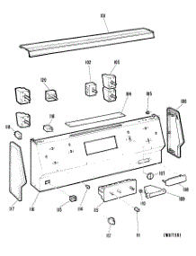 03 - Section3 parts for Ge Range JBP28GK-2 from AppliancePartsPros.com