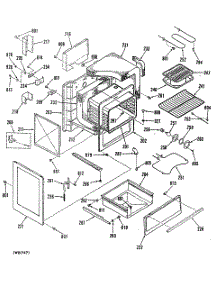 03 - Section3 parts for Ge Range JBP29GM1 from AppliancePartsPros.com