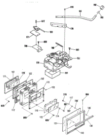 04 - Section4 parts for Ge Range JBP29GM4WH from AppliancePartsPros.com