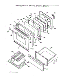 02 - Section2 parts for Ge Range JBP45GV1 from AppliancePartsPros.com