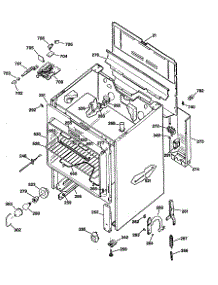 02 - Section2 parts for Ge Range JBP47GS1 from AppliancePartsPros.com