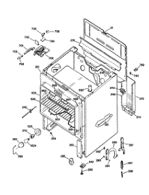 02 - Section2 parts for Ge Range JBP56GS1 from AppliancePartsPros.com