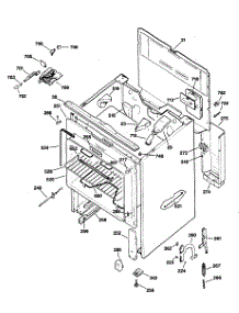 03 - Section3 parts for Ge Range JBP60GV1WH from AppliancePartsPros.com