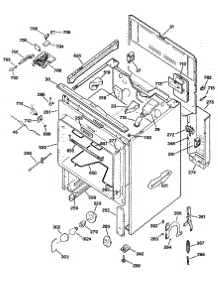 02 - Section2 parts for Ge Range JBP75GS1WH from AppliancePartsPros.com