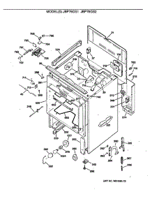 02 - Section2 parts for Ge Range JBP76GS1 from AppliancePartsPros.com