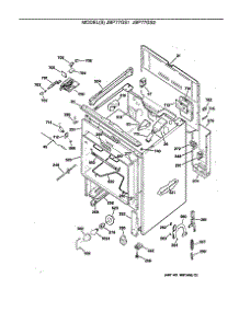 02 - Section2 parts for Ge Range JBP77GS1 from AppliancePartsPros.com