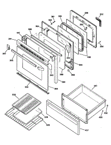 03 - Section3 parts for Ge Range JBP78GS2 from AppliancePartsPros.com