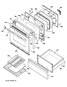 02 - Section2 parts for Ge Range JBP78GV1 from AppliancePartsPros.com