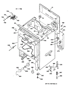 02 - Section2 parts for Ge Range JBP79WV1 from AppliancePartsPros.com