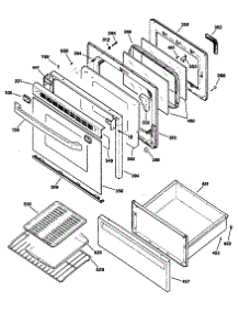 03 - Section3 parts for Ge Range JBP79WV1 from AppliancePartsPros.com