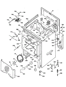 02 - Section2 parts for Ge Range JBP80GS1 from AppliancePartsPros.com