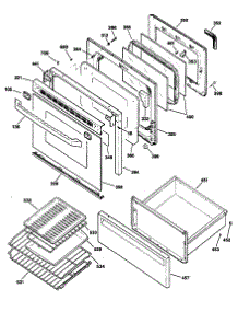 02 - Section2 parts for Ge Range JBP80WV1 from AppliancePartsPros.com