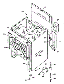 02 - Section2 parts for Ge Range JBS02S1 from AppliancePartsPros.com