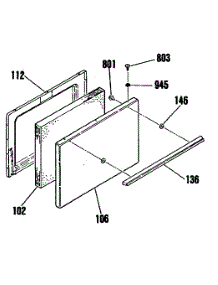 03 - Section3 parts for Ge Range JBS04P1 from AppliancePartsPros.com