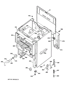 02 - Section2 parts for Ge Range JBS18GS2 from AppliancePartsPros.com