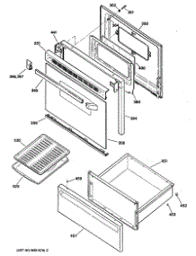 03 - Section3 parts for Ge Range JBS27GS2 from AppliancePartsPros.com
