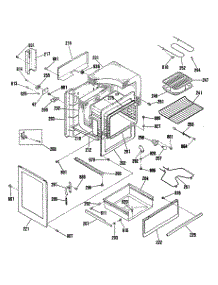 02 - Section2 parts for Ge Range JBS29GM3 from AppliancePartsPros.com