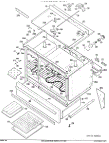 02 - Section2 parts for Ge Range JCP6701 from AppliancePartsPros.com