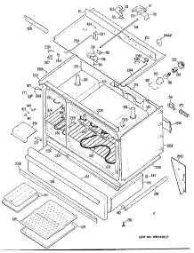 02 - Section2 parts for Ge Range JCP67H4 from AppliancePartsPros.com