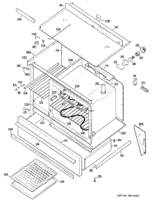 02 - Section2 parts for Ge Range JCS57H1 from AppliancePartsPros.com
