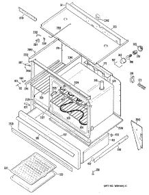 02 - Section2 parts for Ge Range JCS57H5 from AppliancePartsPros.com
