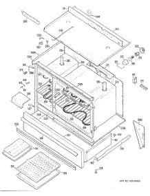 02 - Section2 parts for Ge Range JCS67H2 from AppliancePartsPros.com