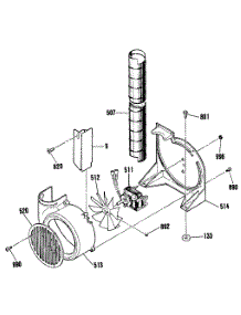04 - Section4 parts for Ge Range JCSP28GP1 from AppliancePartsPros.com