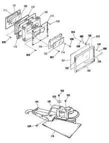 02 - Section2 parts for Ge Range JCSP31GP2WH from AppliancePartsPros.com