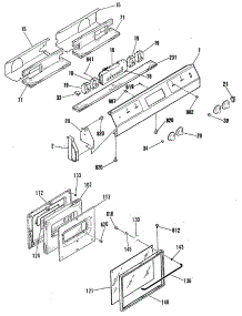 03 - Section3 parts for Ge Range JDC27GP1 from AppliancePartsPros.com