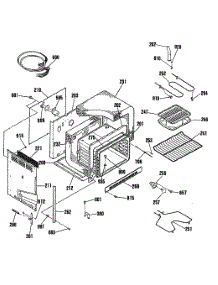 03 - Section3 parts for Ge Range JDC27GP2BG from AppliancePartsPros.com