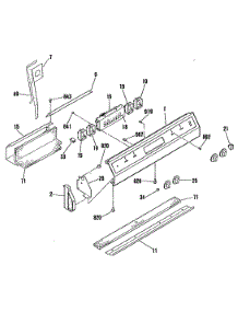 02 - Section2 parts for Ge Range JDP36GP1 from AppliancePartsPros.com