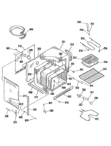 06 - Section6 parts for Ge Range JDP36GP1 from AppliancePartsPros.com