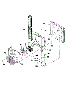 05 - Section5 parts for Ge Range JDP36GP5WH from AppliancePartsPros.com