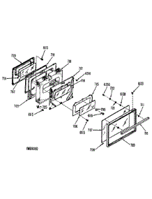05 - Section5 parts for Ge Range JDP37GL1 from AppliancePartsPros.com