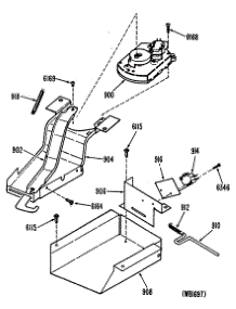 04 - Section4 parts for Ge Range JDP37GL4 from AppliancePartsPros.com