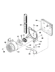 04 - Section4 parts for Ge Range JDP37GL9 from AppliancePartsPros.com
