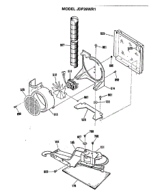 04 - Section4 parts for Ge Range JDP39WR1 from AppliancePartsPros.com
