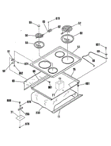 02 - Section2 parts for Ge Range JDS26GP3AD from AppliancePartsPros.com