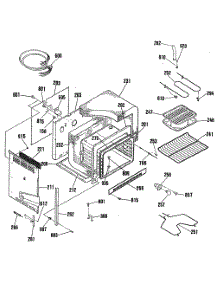 03 - Section3 parts for Ge Range JDS26GP3AD from AppliancePartsPros.com
