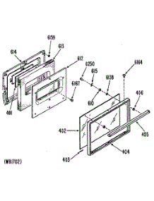 04 - Section4 parts for Ge Range JDS27G0L1 from AppliancePartsPros.com