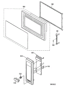02 - Section2 parts for Ge Microwave JE1232K01 from AppliancePartsPros.com