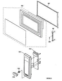 02 - Section2 parts for Ge Microwave JE1234J01 from AppliancePartsPros.com