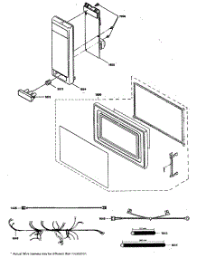 02 - Section2 parts for Ge Microwave JE1234LWH01 from AppliancePartsPros.com